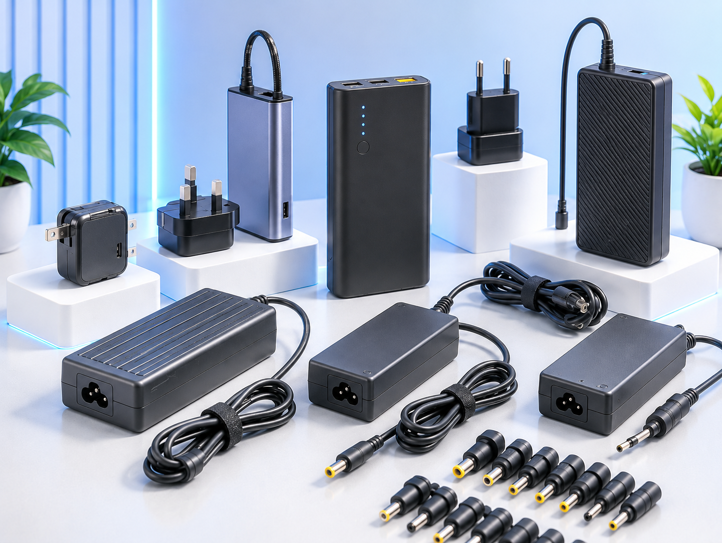 Battery & Adaptors