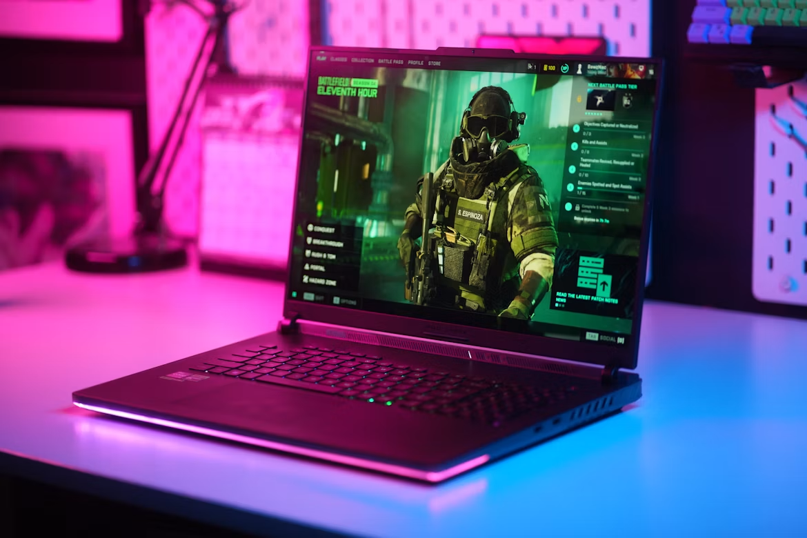 Level up with RTX gaming laptops
